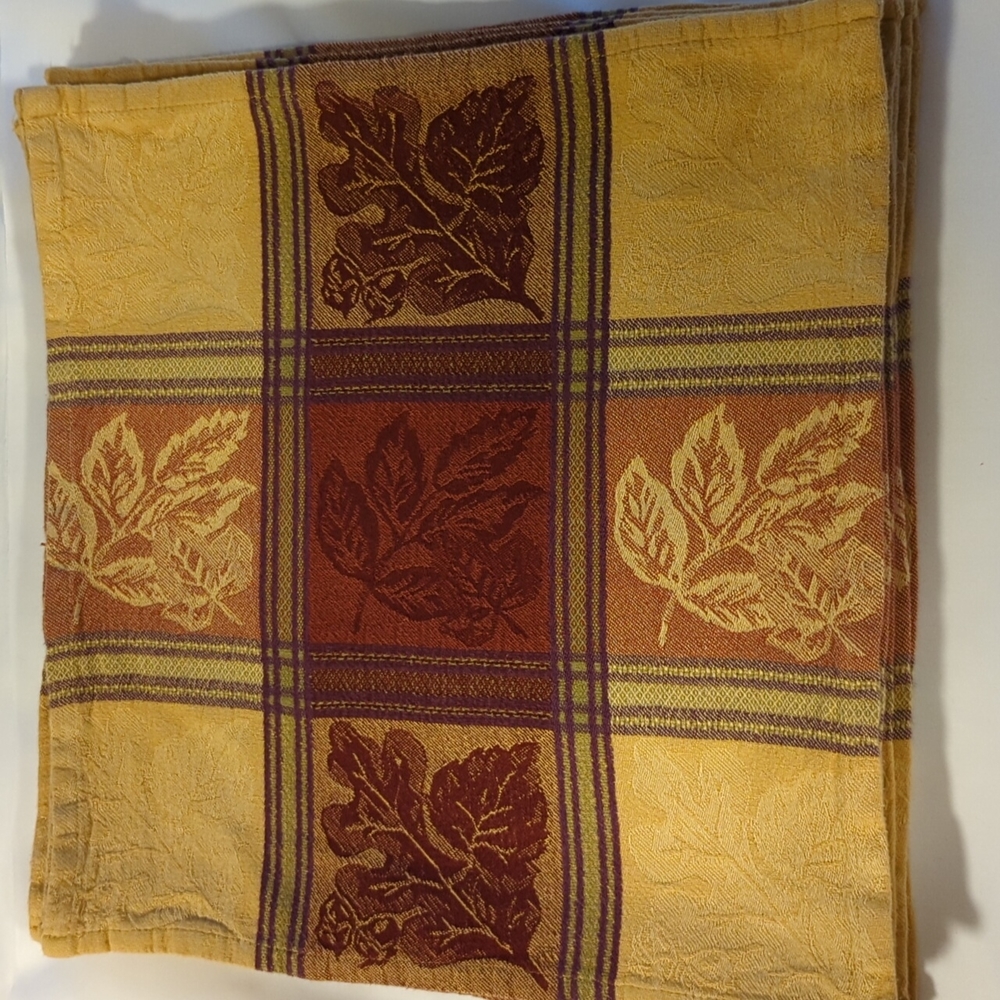 Thanksgiving Autumn Holiday Napkins